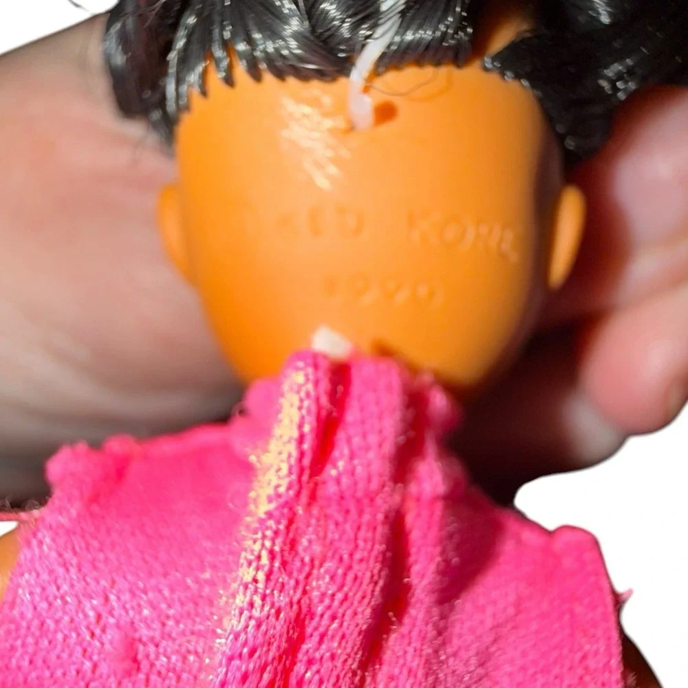 Rare‎ Vintage 1990 Kid Kore Doll 7.5 Native American Style Outfit Black Hair